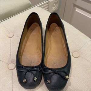 Tory Burch Women's Black Ballet Flats
